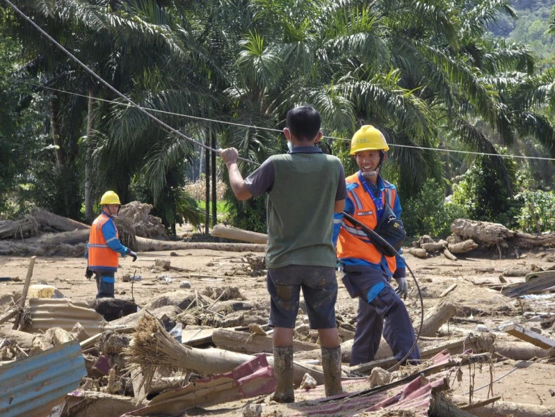 Keluarga Besar BUMN Galang Lebih dari Rp 72 Miliar dan Bantuan Pemulihan Infrastruktur untuk di Sumatera