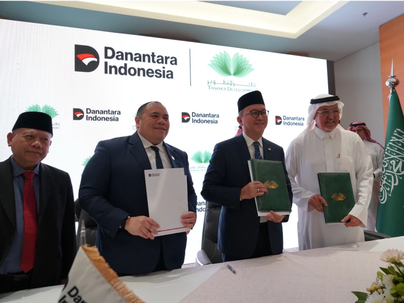 Danantara Indonesia Menandatangani Perjanjian Strategis Akuisisi Multi-Aset dengan Thakher Development Company di Makkah