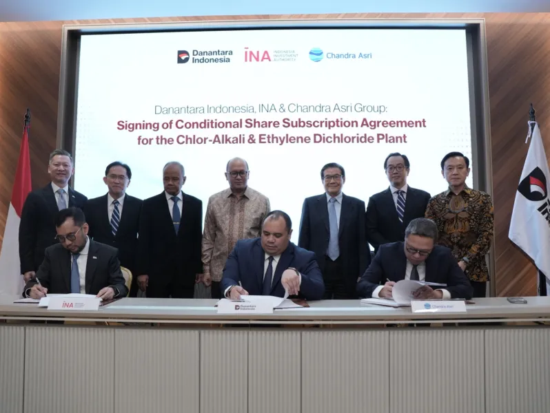 Reducing Import Dependency, Danantara and INA Sign Investment Agreement in Chandra Asri Group's CA-EDC Project